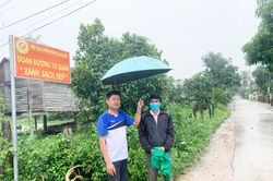 Cựu chiến binh Ia Pa: Chung tay làm đẹp đường quê