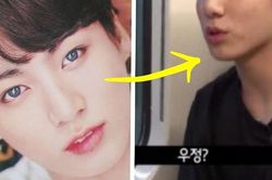 Ngỡ ngàng vẻ ngoại thật của Jungkook BTS khi bỏ lớp trang điểm dày cộm