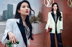Lưu Diệc Phi mắc lỗi khiến chiều cao 1m7 thành 'ba mét bẻ đôi'