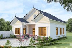 4 mẫu nhà cấp 4 hình chữ U có thiết kế siêu đẹp, nâng tầm phong cách sống