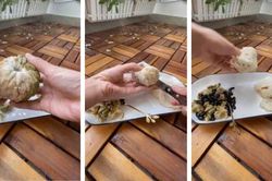 Màn tách hạt na siêu đỉnh chỉ bằng một dụng cụ đơn giản, hóa ra bấy lâu nay chúng ta ăn na sai cách