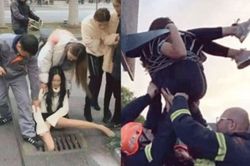 Không thể nhịn cười với các pha mắc kẹt vừa đáng thương vừa hài hước
