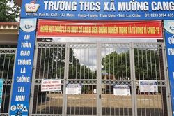 Lai Châu: Tạm đình chỉ công tác thầy giáo xuất hiện trong clip đánh học sinh