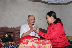 Nhọc nhằn lo từng bữa cơm cho gia đình