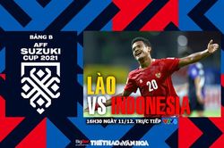 VIDEO Lào vs Indonesia: Soi kèo nhà cái, VTV6 trực tiếp bóng đá hôm nay