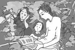 Bên kia giàn mướp