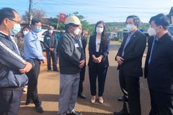 Kiểm tra công tác phòng dịch Covid-19 tại Đắk Nông