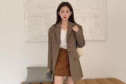 12 cách mix blazer và chân váy giúp chị em ghi trọn điểm thanh lịch mùa lạnh