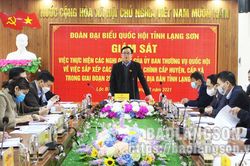 Đoàn đại biểu Quốc hội tỉnh giám sát việc sắp xếp đơn vị hành chính tại huyện Lộc BìnhTin khácTrải thảm đón nhà đầu tưChung tay phòng chống HIV/AIDS trong bối cảnh dịch COVID-19