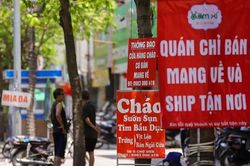 Hà Nội: Dừng bán hàng ăn uống tại chỗ trên địa bàn quận Đống Đa