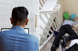 Nhân viên trượt ngã khi đi từ giường tới bàn làm việc ở nhà, tòa án bắt công ty bồi thường