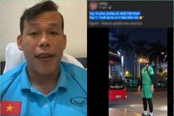 Bị netizen 'cà khịa', thủ môn đội tuyển Việt Nam không ngại đáp trả