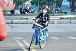 Hơn 900 người đăng ký sử dụng xe đạp công cộng trong 3 ngày thử nghiệm