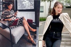 Xúng xính ra phố đi chơi, Hồng Diễm bất ngờ mất điểm vì diện đồ kém chỉn chu