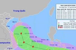 Bão Rai giật cấp 16 đang tiến vào Biển Đông, miền Bắc đón không khí lạnh tăng cường