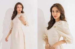Miss Grand Thùy Tiên diện áo dài trên đất Thái, trẻ trung và đẹp thuần Việt