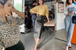 Huyền Lizzie (Thương Ngày Nắng Về) chính là mỹ nhân mặc đồ công sở sành điệu nhất màn ảnh Việt lúc này