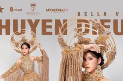 'Việt Nam - Rừng vàng biển bạc' của NTK Việt Hùng đoạt giải tại đấu trường Quốc tế