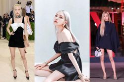 Mỗi lần Rosé diện đồ đen lại là một lần gây sốt, chẳng bao giờ nhàm chán mà còn rất sành điệu