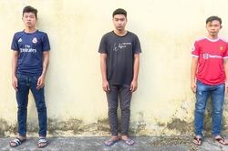 Tạm giữ 3 đối tượng giải vây cho con bạc, hành hung công an