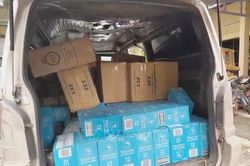 Truy đuổi hơn 15km bắt giữ xe vận chuyển một lượng lớn hàng lậu