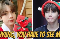 BTS: J-Hope và Jin hẹn nhau cụng ly đêm Giáng sinh nhưng anh cả kiếm cớ để 'chạy làng'