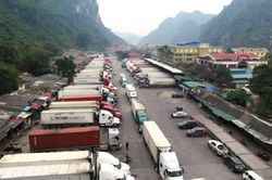 Khẩn trương giải tỏa hàng hóa 'nằm chờ' ở cửa khẩu biên giới phía bắc