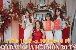 Đi lấy chồng, cô dâu nhận của hồi môn 'sương sương' 30 tỷ
