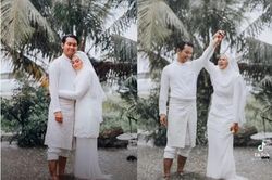 Cặp đôi Malaysia gây sốt mạng với bộ ảnh cưới giữa mùa lũ