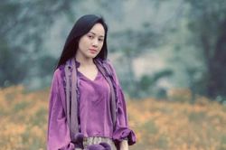 BTV Hoài Anh tím mộng mơ, khoe nhan sắc khó tin ở tuổi 41