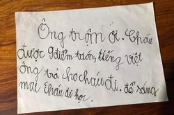 Cười ngất với tâm thư gửi 'ông trộm' của bé trai, dùng cả thành tích để 'mua chuộc' chiếc xe đạp bị mất