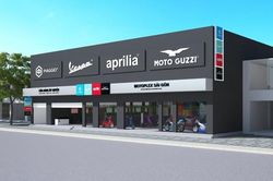 Xe phân khối lớn Aprillia và Moto Guzzi sẽ được bán chính hãng tại Việt Nam