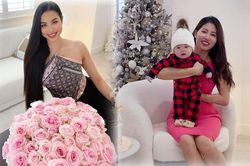 Phạm Hương gây bất ngờ với vóc dáng sau 5 tháng sinh con, tiết lộ quà khủng tặng mẹ