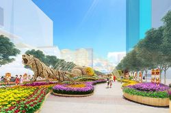 TP Hồ Chí Minh: Đường hoa Nguyễn Huệ Tết Nhâm Dần 2022 được thiết kế như thế nào?