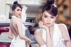 Ngọc Trinh hóa quý cô đài các, lưng trần gợi cảm gây thương nhớ