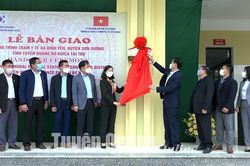 Khánh thành công trình Trạm Y tế xã Bình Yên
