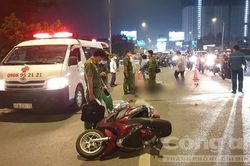 Xe tải cán 1 người tử vong ngay giữa cây cầu nối TPHCM và Bình Dương