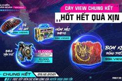 Free Fire chơi lớn tổ chức All Stars Awards đúng dịp Giáng Sinh lại còn hào phóng tặng free đồ cho game thủ