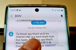 Không mở tài khoản vẫn nhận được tin nhắn ngân hàng