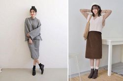 7 cách phối chân váy lửng vào mùa lạnh giúp giữ ấm lại đảm bảo sành điệu