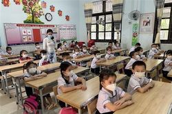 Học sinh tiểu học hoàn thành kiểm tra học kỳ 1 trước 15-1-2022