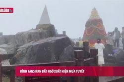 Mưa tuyết trên đỉnh FANSIPAN
