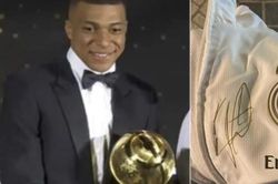 Mbappe giành Quả bóng vàng Dubai, ký vào áo Real Madrid