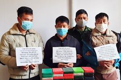 Bắt 3 đối tượng vận chuyển 40 bánh heroin