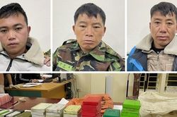 Thuê xe ôm chở bao tải chứa 40 bánh heroin