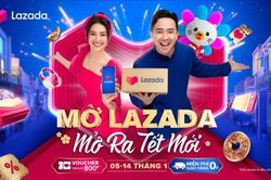 Lễ hội mua sắm Tết của Lazada với ưu đãi giảm giá lên đến 50%