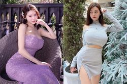 Mỹ nhân hóa thân thành nàng tiên cá khoe vòng 1 'ná thở'