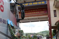 Lạng Sơn: Hàng nông sản đã xuất khẩu qua cửa khẩu Chi Ma
