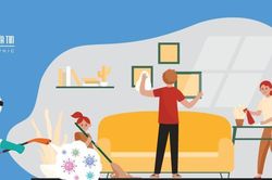 Info: Hướng dẫn vệ sinh nhà cửa khi gia đình có F0 điều trị tại nhà