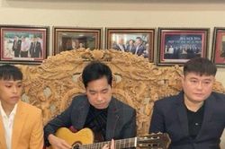 Ngọc Sơn hé lộ về sức khỏe của Hồ Văn Cường trong livestream của bầu Thụy